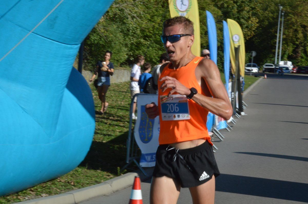 Drugi na mecie był 37-letni Michał Wojciechowski z Witar Tarnobrzeg