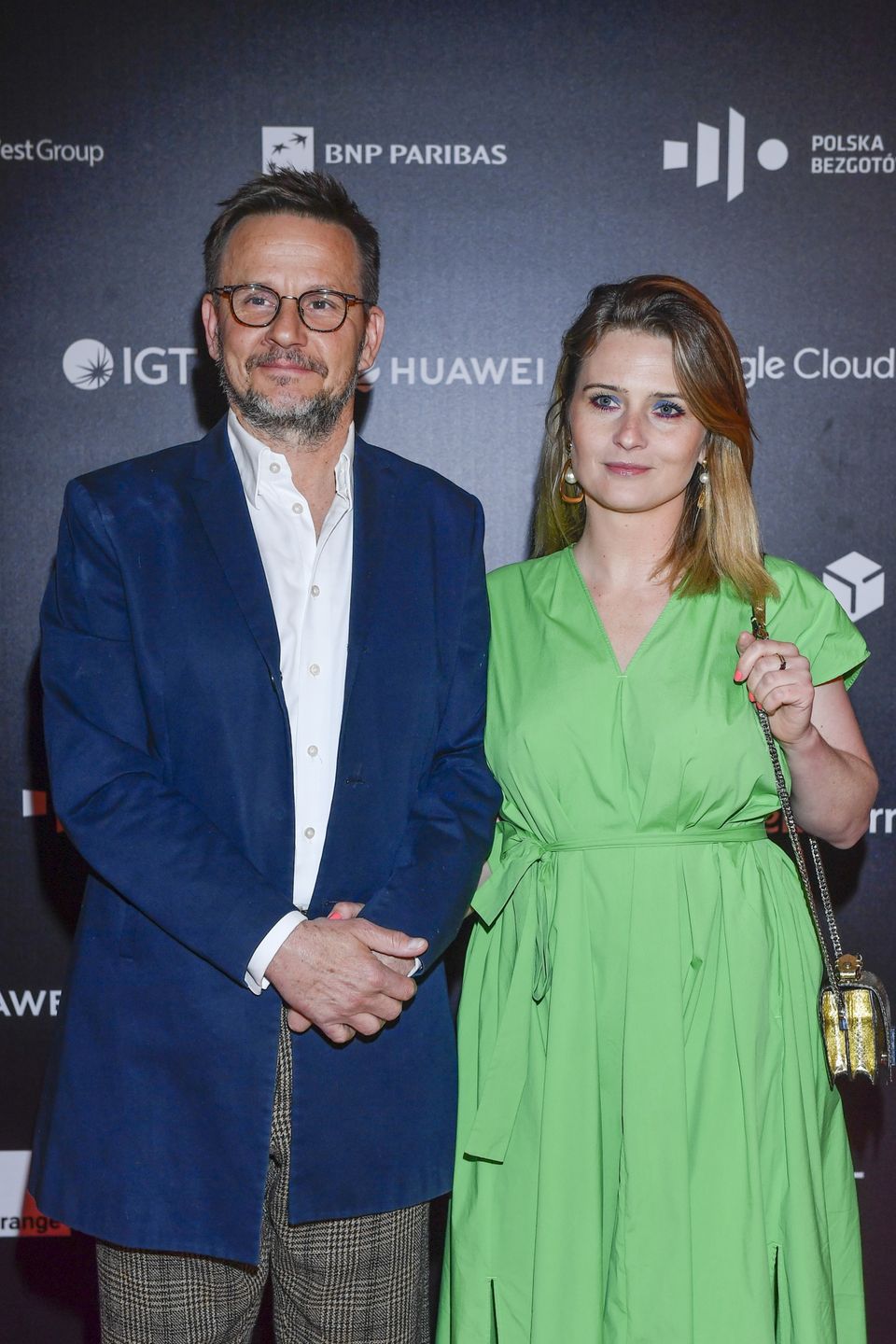 Bartłomiej Topa i Gabriela Mierzwiak