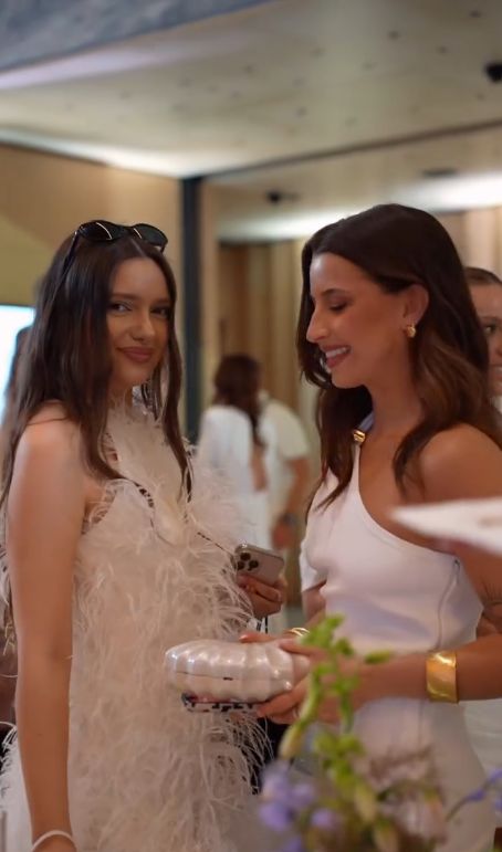 Julia Wieniawa na imprezie Szczęsnych