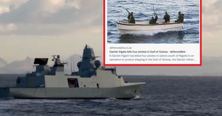 Duńskie wojsko oddało strzały. Nie żyje czterech piratów