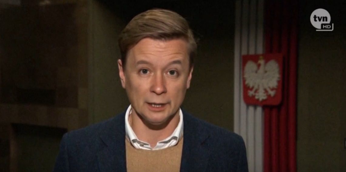 Reporter "Faktów" Jacek Tacik pokazał, jak działa deepfake