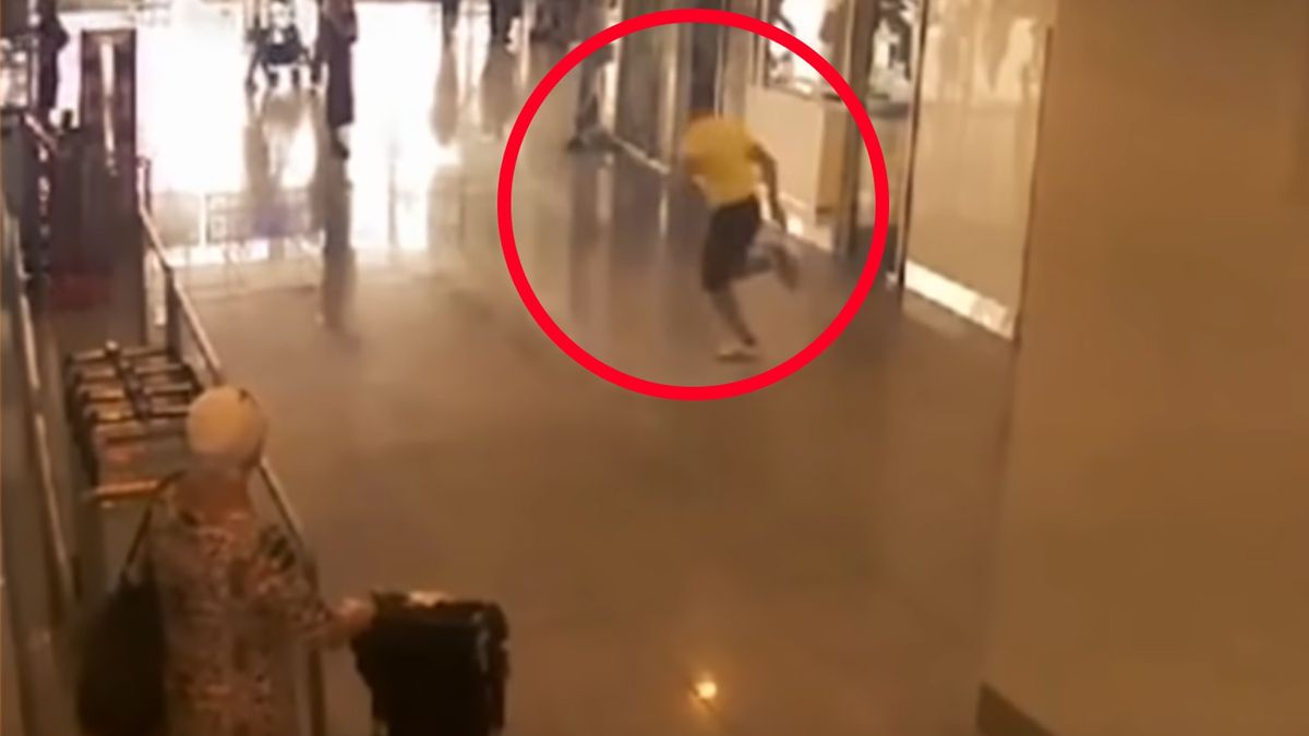 28-letni Lars Mittank wybiegł w panice z lotniska w Warnie. Od tego momentu ślad po nim zaginął