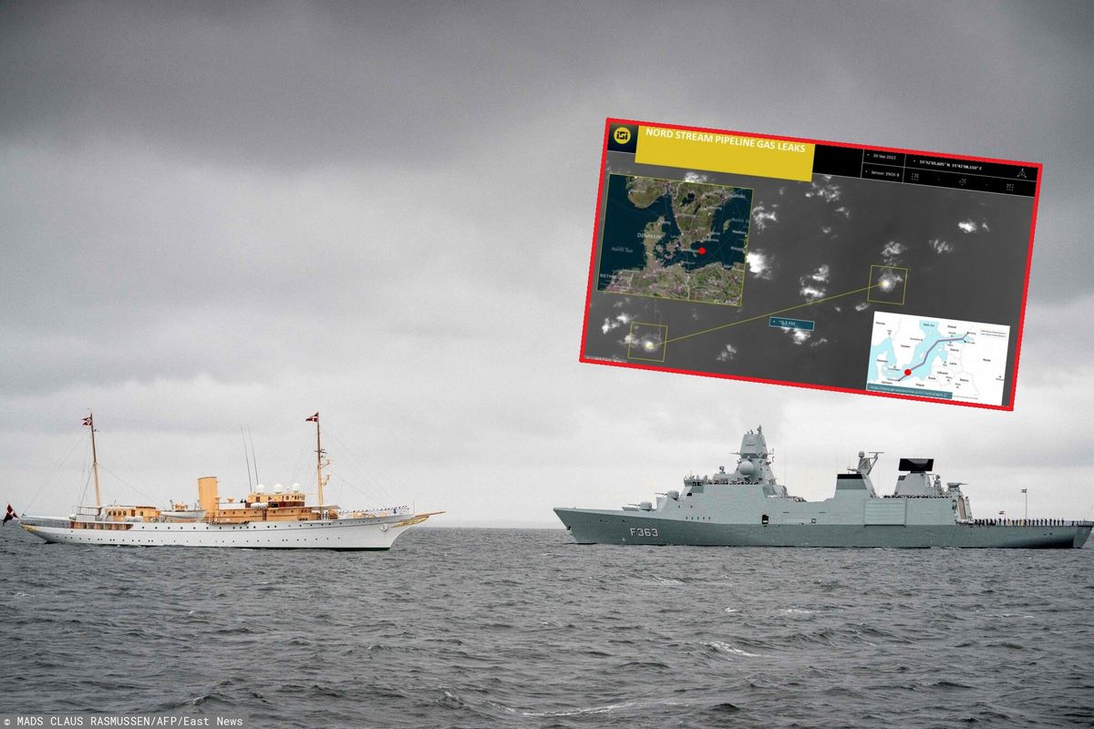   Okręty NATO na Morzu Bałtyckim
