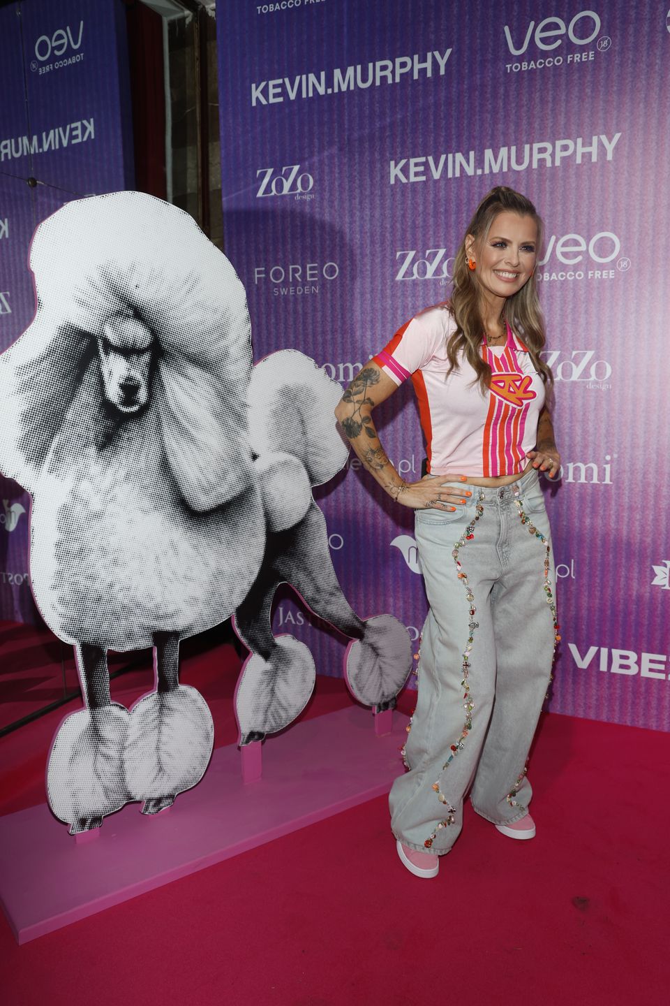 Mandaryna na gali Pudelek Pink Party