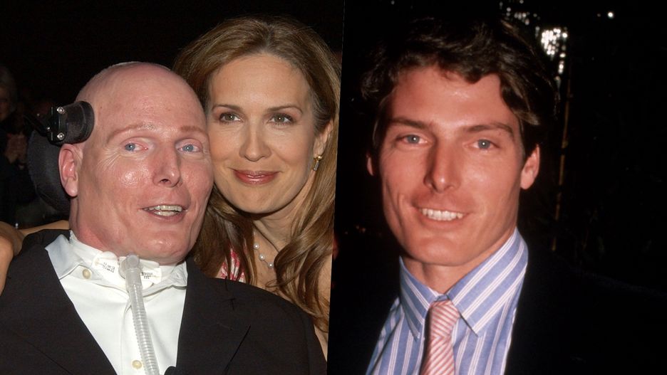 Christopher Reeve i jego żona Dana