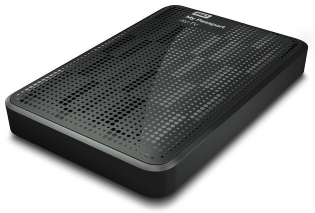 WD My Passport AV-TV dysk przenośny