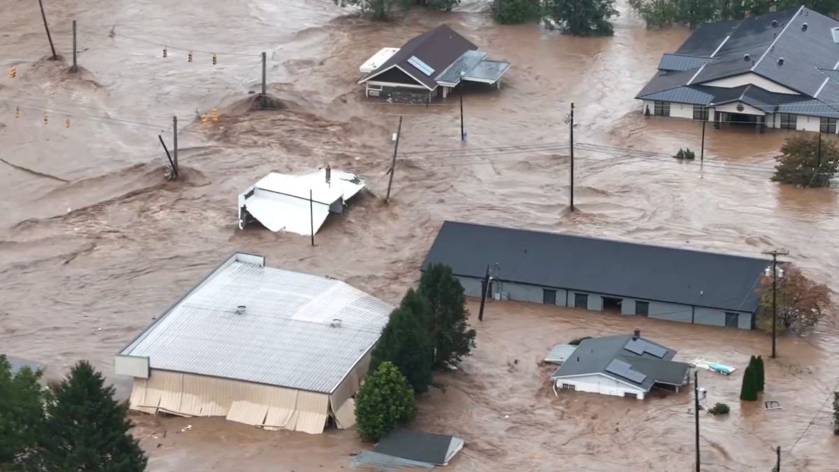 Apokalipsa po huraganie Helene.