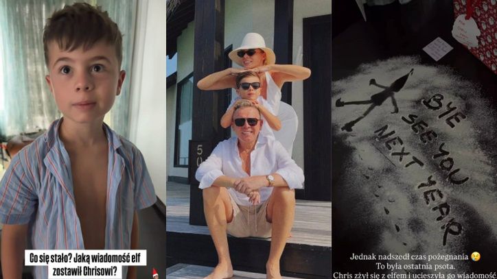 Izabela Janachowska z rodzinką pozdrawia z rajskich wakacji