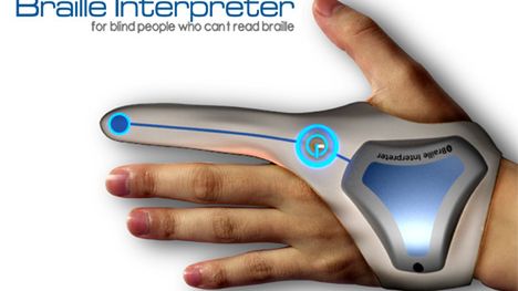 Braille dla niewidomych przez bluetooth 1