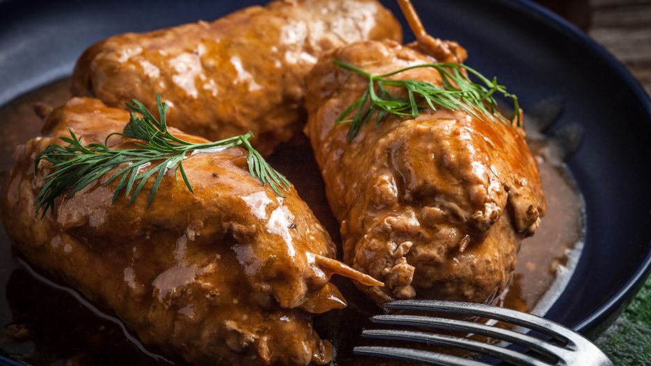 Tasty roulades beef on plate.
Tasty roulades beef on plate with sauce, close up.
Arkadiusz Fajer "arfo"
beef, roulade, closeup, cooking, cuisine, diet, dinner, dish, eating, european, food, fresh, german, homemade, meal, meat, poland, pickle, plate, polish, roll, rouladen, rustic, sauce, traditional, tasty, silesian