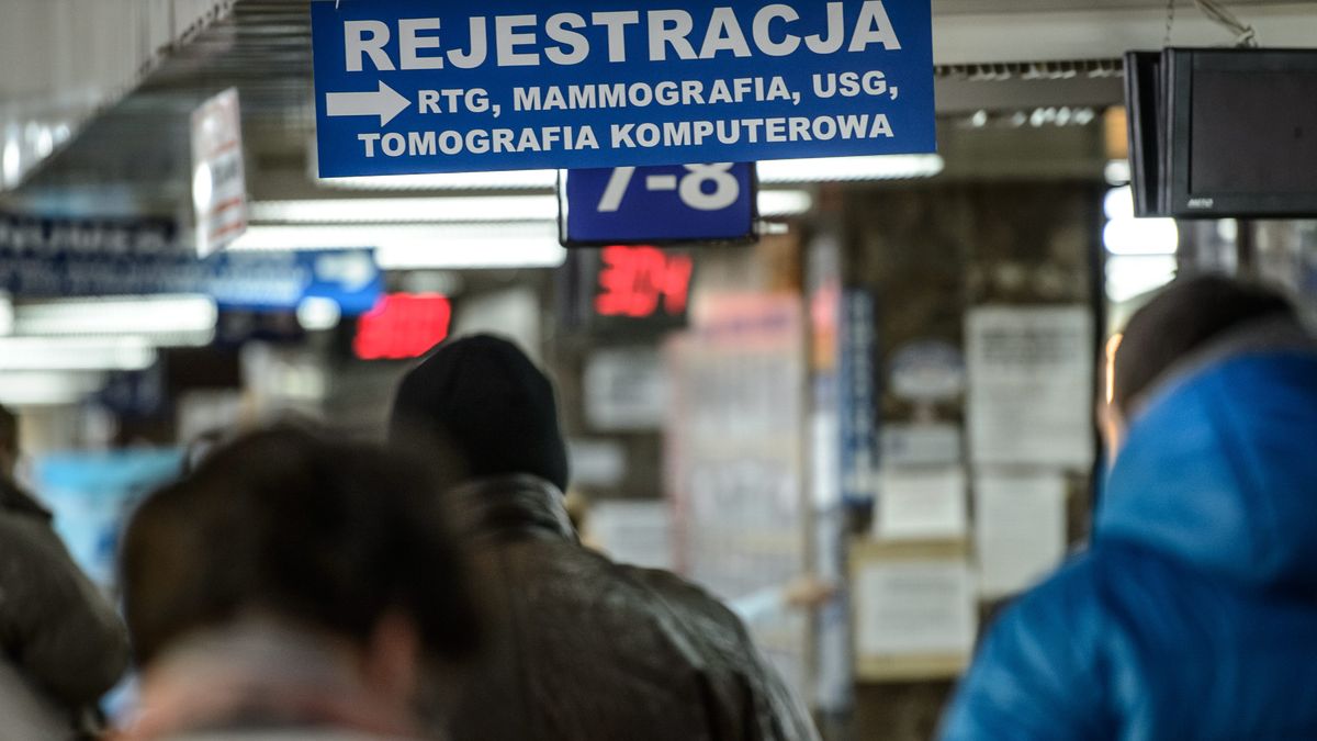 Kolejka do lekarza/ zdjęcie ilustracyjne
