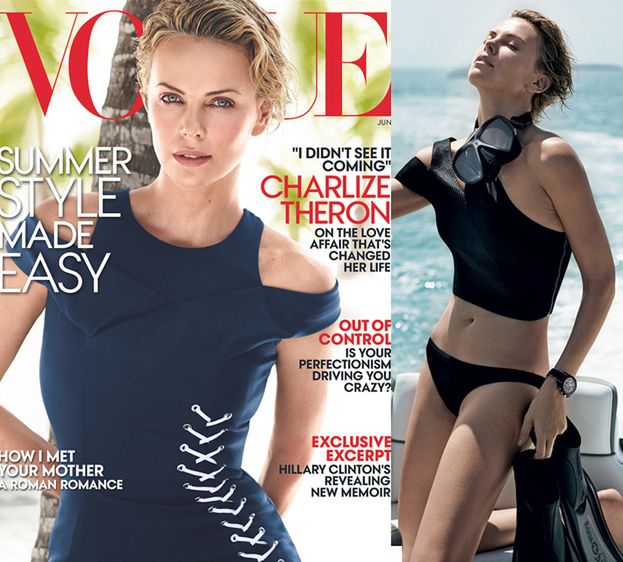 Charlize Theron w "Vogue'u"!
