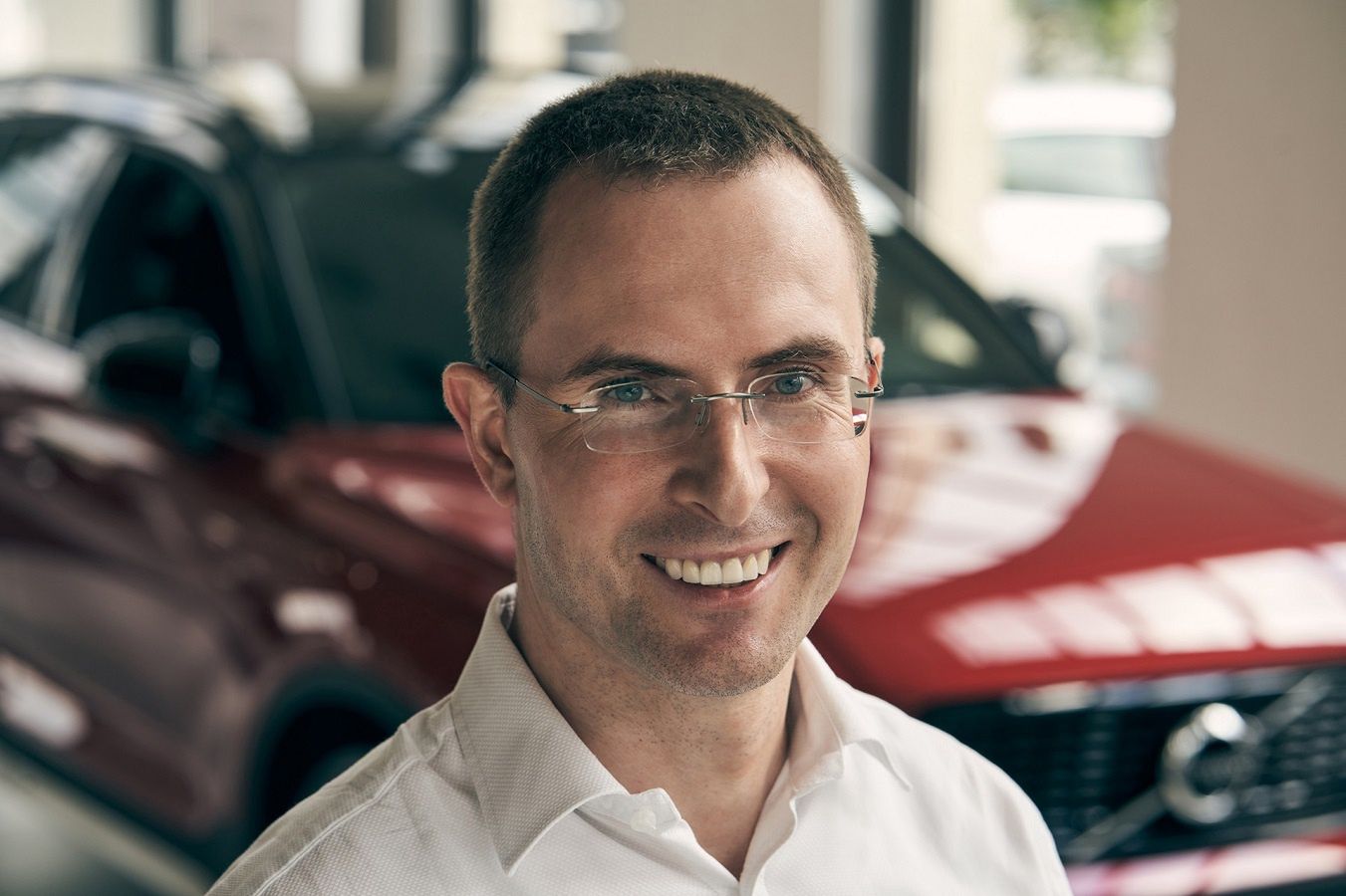 Emil Dembiński prezes Volvo Car Poland