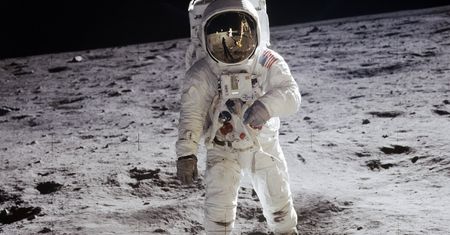 Pierwszy spacer po Księżycu. Oryginał zaginął w archiwach NASA