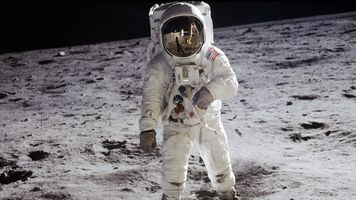 Pierwszy spacer po Księżycu. Oryginał zaginął w archiwach NASA
