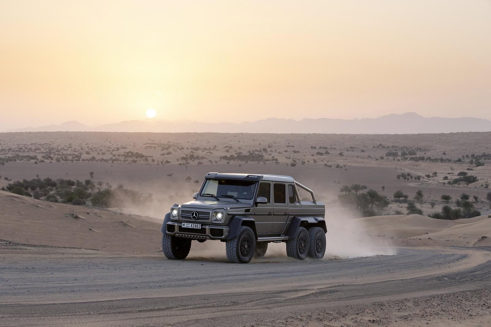 Mercedes-Benz G63 AMG 6x6 - terenowy potwór [galeria] 28