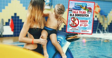 "Plakat jest dzieciofobiczny". Basen reaguje na krytykę
