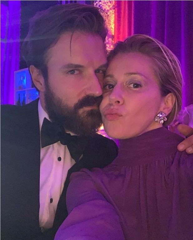 Katarzyna Warnke i Piotr Stramowski
