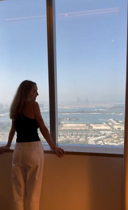Agnieszka Włodarczyk zachwyca się apartamentem w Dubaju 