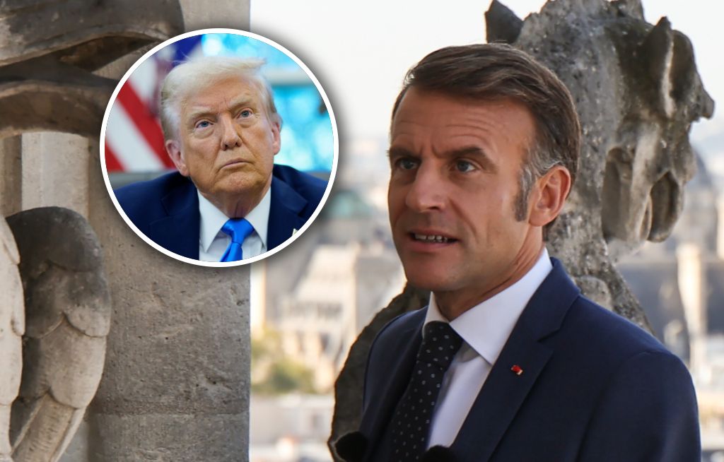 Macron odpowiada Trumpowi ws. importu z Rosji do UE. "To bardzo marginalne"