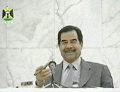 Saddam: będziemy walczyć w każdym miejscu na świecie