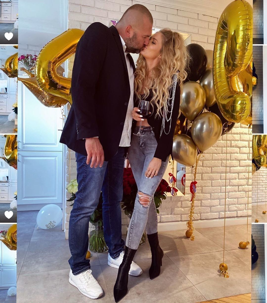 Ewa Mrozowska z byłym mężem