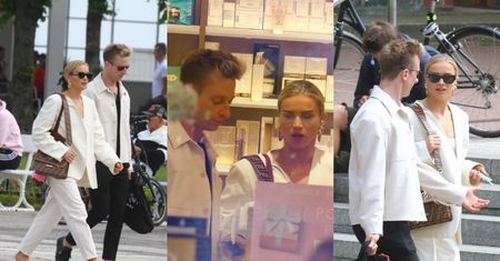Uzbrojona w torebkę za 7 tysięcy Maffashion przemierza sopocki monciak w asyście Michaela Danilczuka. Ładnie razem wyglądają? (ZDJĘCIA)