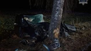 Śląskie: Tragiczny wypadek 21-letniego kierowcy