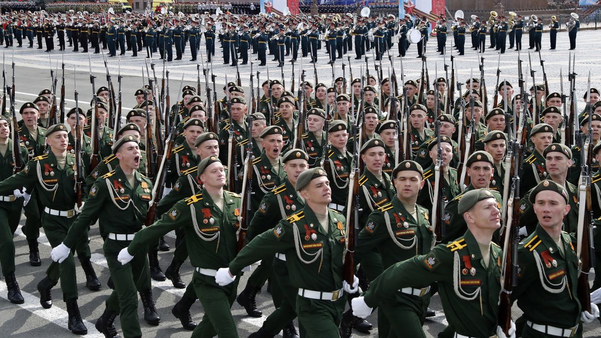 Rosyjscy żołnierze