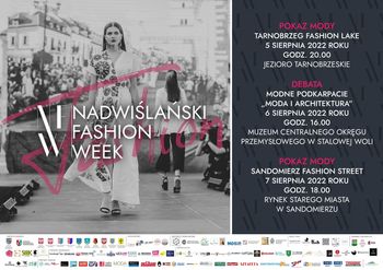 Nadwiślański Fashion Week 2025 w Tarnobrzegu, Sandomierzu, Stalowej Woli, Nowej Dębie i Trześni. Zobacz program
