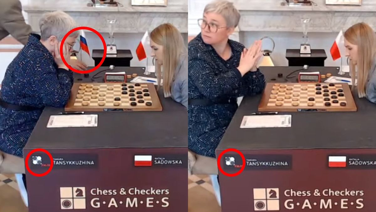 Rosyjska flaga została usunięta podczas meczu o mistrzostwo świata