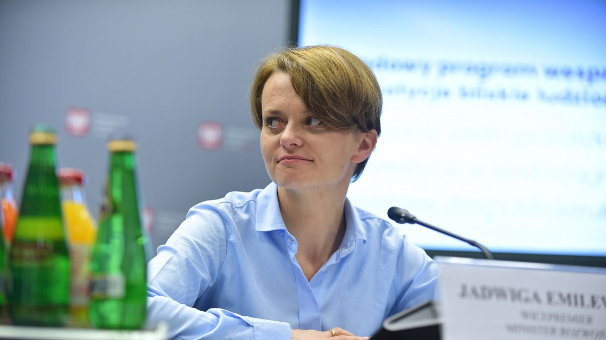 Jadwiga Emilewicz zapewnia, że wskaźnik bezrobocia wzrośnie maksymalnie do poziomu 7-8 proc.