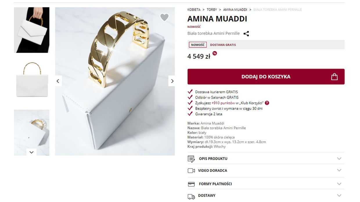 Torebka Amina Muaddi