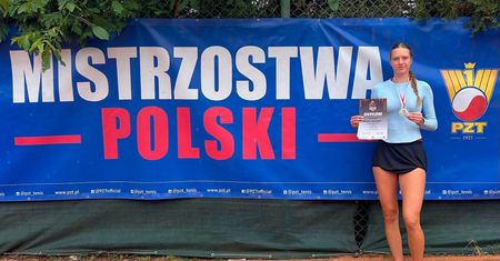 Tosia ze Złejwsi Małej z kolejnymi medalami. Wielkie korty tenisowe czekają