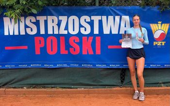 Tosia ze Złejwsi Małej z kolejnymi medalami. Wielkie korty tenisowe czekają
