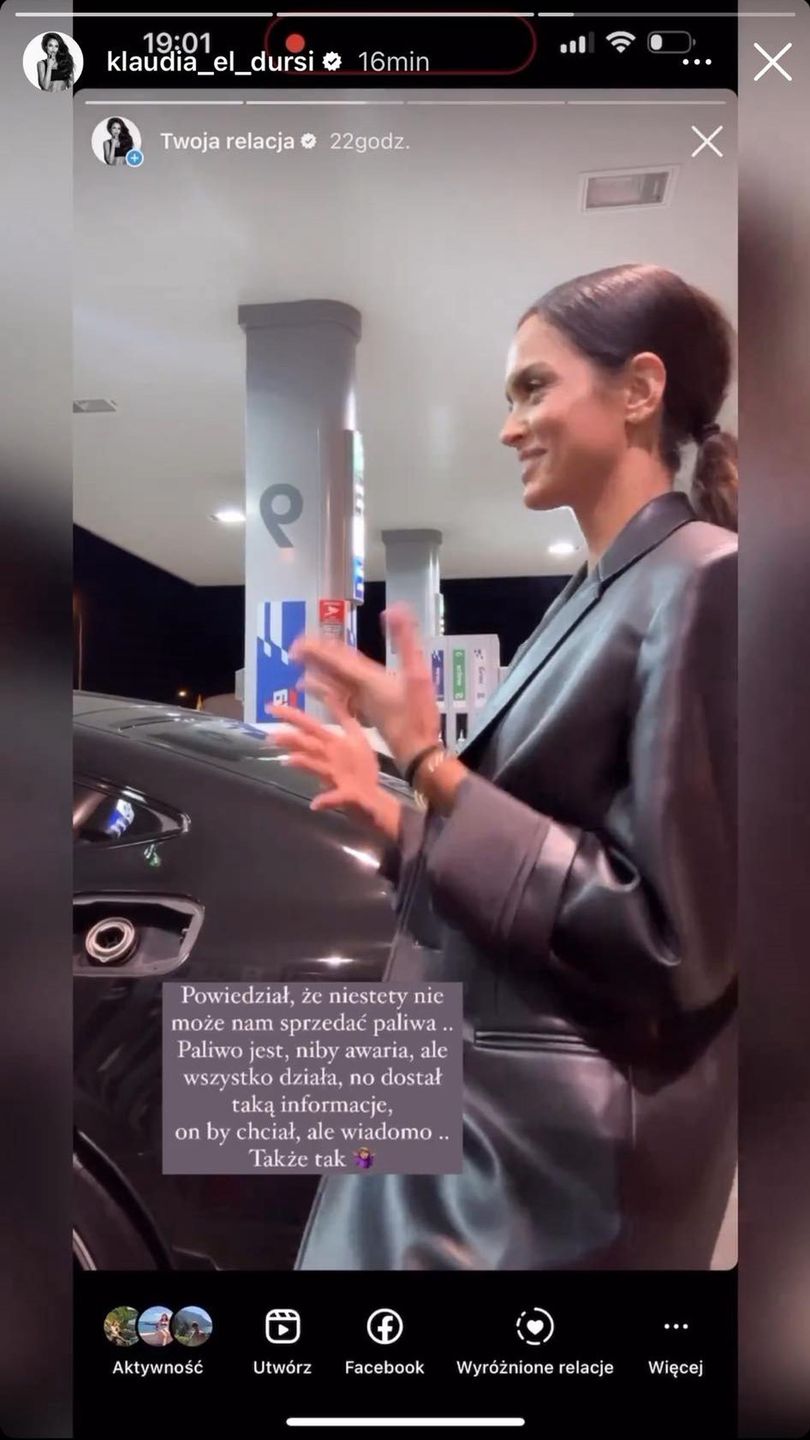 Klaudia El Dursi wskazuje na istotny szczegół z jej relacji