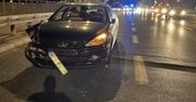 Warszawa: Zderzenie motoroweru z autem w Alejach Jerozolimskich