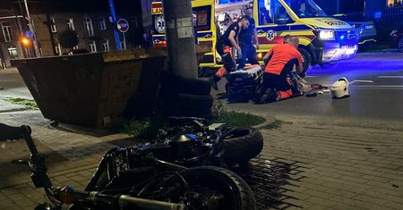 Tak wyglądał wypadek Macieja Mindaka. Był w stanie krytycznym