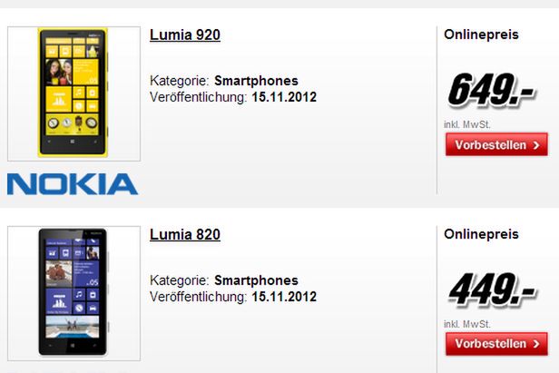 W skrócie: Orange odpowie na no limit w prepaidzie, Sony z czterordzeniowym Snapdragonem i Lumia 920 wkrótce w sprzedaży 2