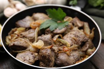 Najlepsza wątróbka na świecie. Zawsze wychodzi mięciutka, soczysta i pełna smaku