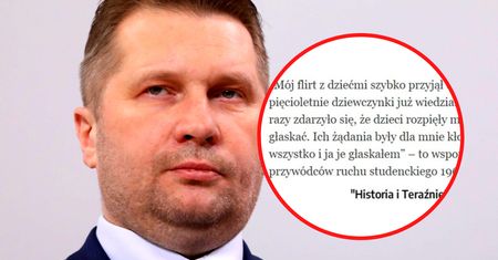Cytat o pedofilii w podręczniku do HiT. "To werbalna pornografia"