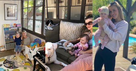 Dom Joanny Krupy w Los Angeles: klimatyczne patio, basen i królestwo zabaw małej Ashy (ZDJĘCIA)