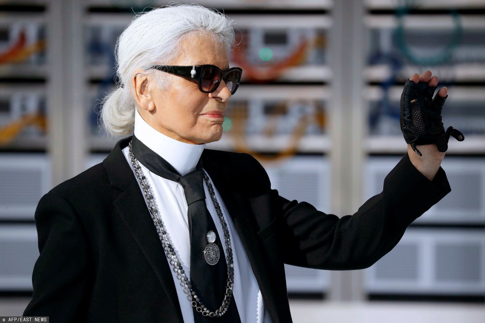 Karl Lagerfeld zmieniał upodobania, jeśli chodzi o oprawki 