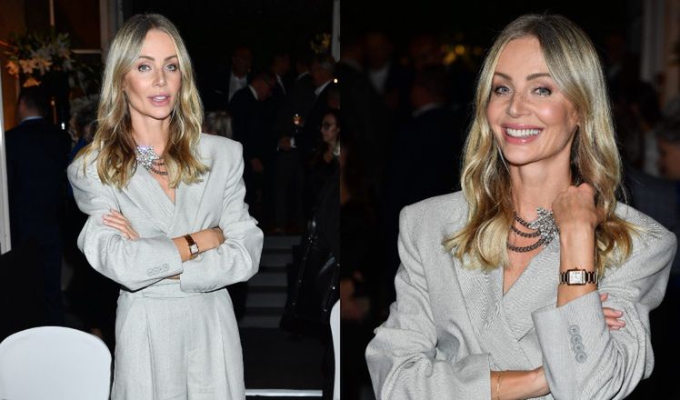 Agnieszka Woźniak-Starak na evencie firmy zielarskiej