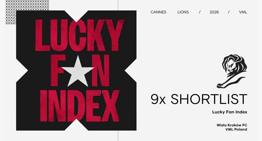 9 nominacji dla Lucky Fan Index na Cannes Lions