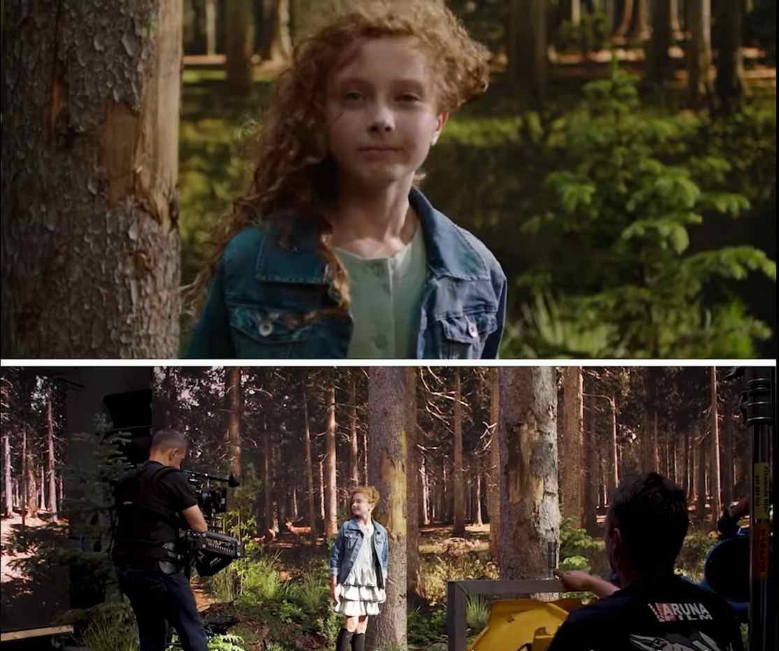 Kręcenie ujęć filmowych w wirtualnej lokacji