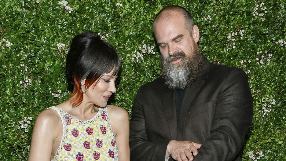 Lily Allen, David Harbour 