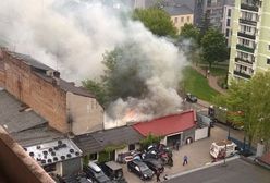 Pożar na Pradze. Na miejscu znaleziono jedną osobę