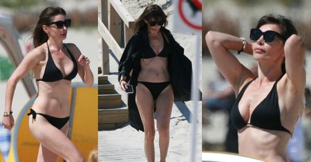 Gibka Agnieszka Dygant łapie promienie słońca, radośnie hasając po plaży w Juracie (ZDJĘCIA)