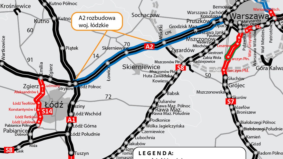 Poszerzonym odcinkiem pojedziemy dopiero za 4,5 roku